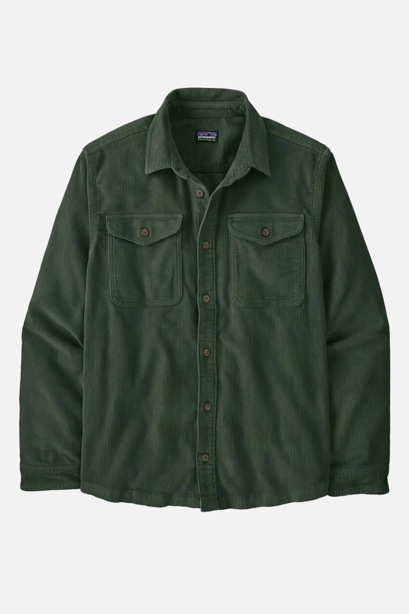 PATAGONIA-Men's Corduroy Shirt-Canopy Green-BACKYARD
