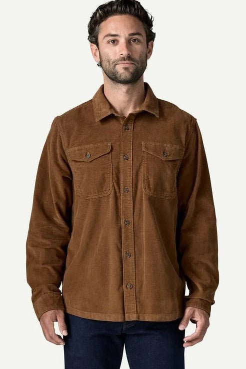 PATAGONIA-Men's Corduroy Shirt-Deer Brown-BACKYARD