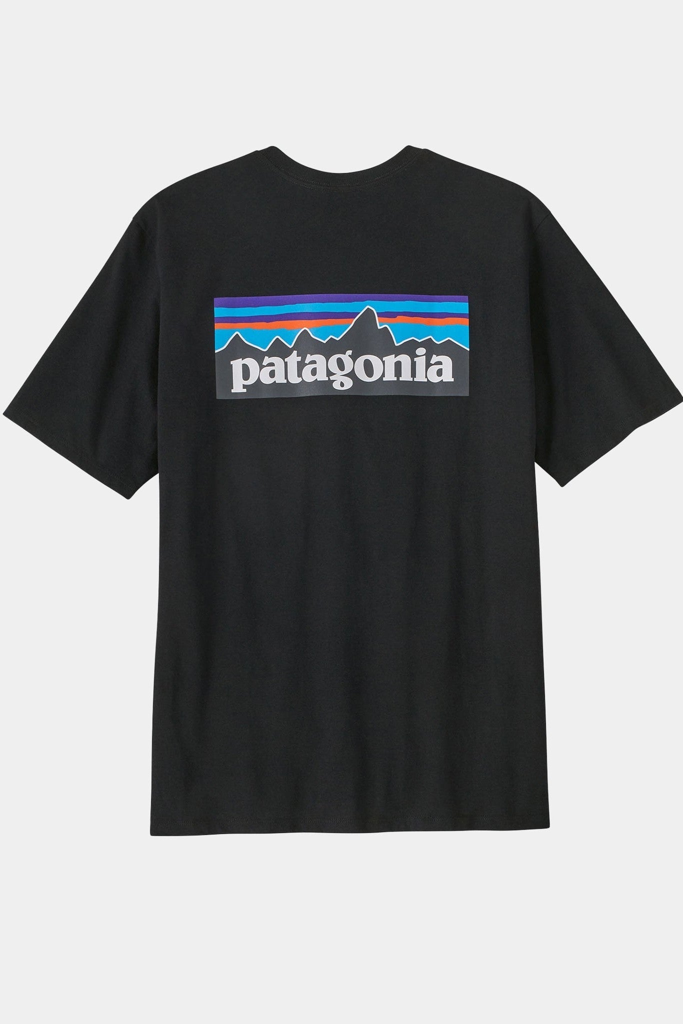 PATAGONIA - Men's P - 6 Logo Responsibili - Tee - Black - BACKYARD