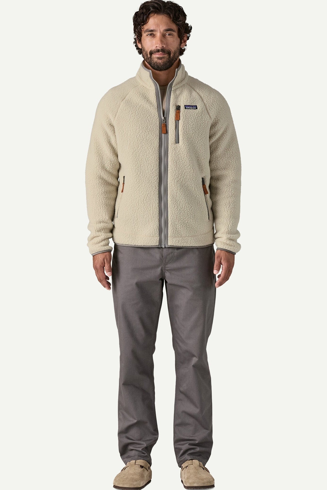 PATAGONIA - Men's Retro Pile Jacket - Pelican - BACKYARD