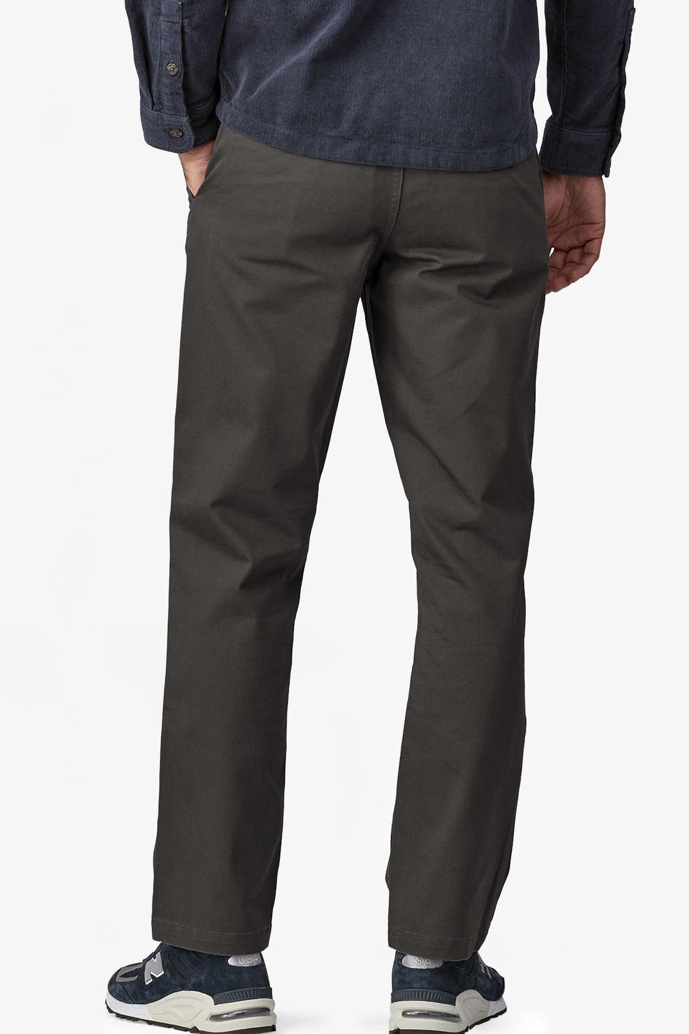 PATAGONIA - Men's Twill Traveler Chino Pants - Forge Grey - BACKYARD