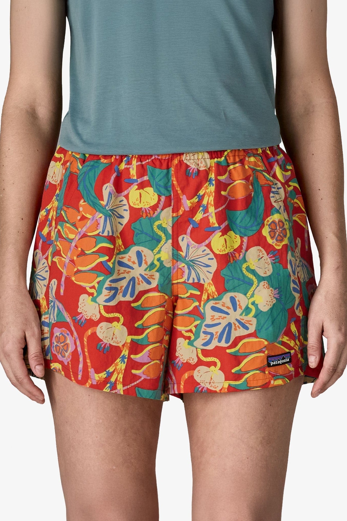 PATAGONIA - Women's Baggies Shorts - Tropiclimb: Hot Ember - BACKYARD