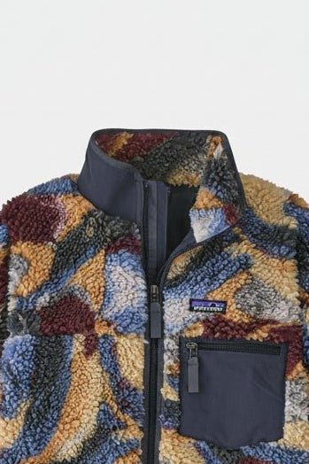 PATAGONIA-Women's Classic Retro-X Jacket-Smudge Smolder Blue-BACKYARD
