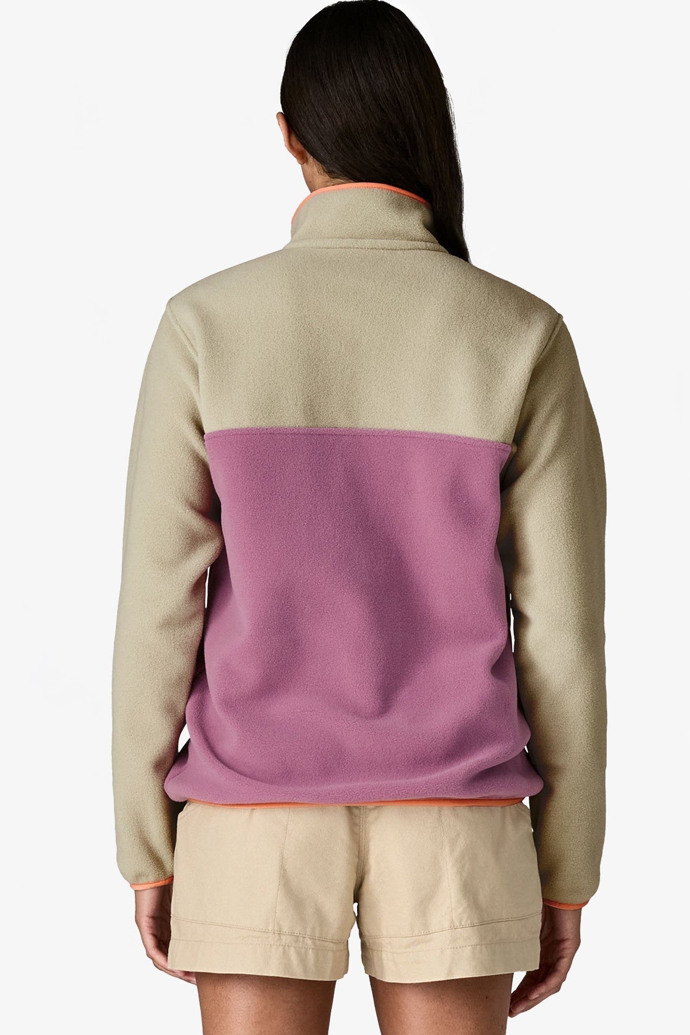 PATAGONIA - Women's Lightweight Synchilla Snap - T Pullover - Light Violet - BACKYARD