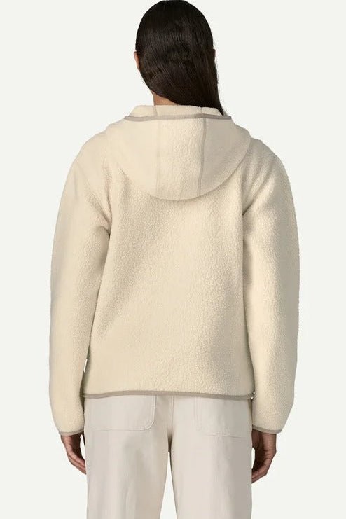 PATAGONIA-Women's Retro Pile Hoody-Natural-BACKYARD