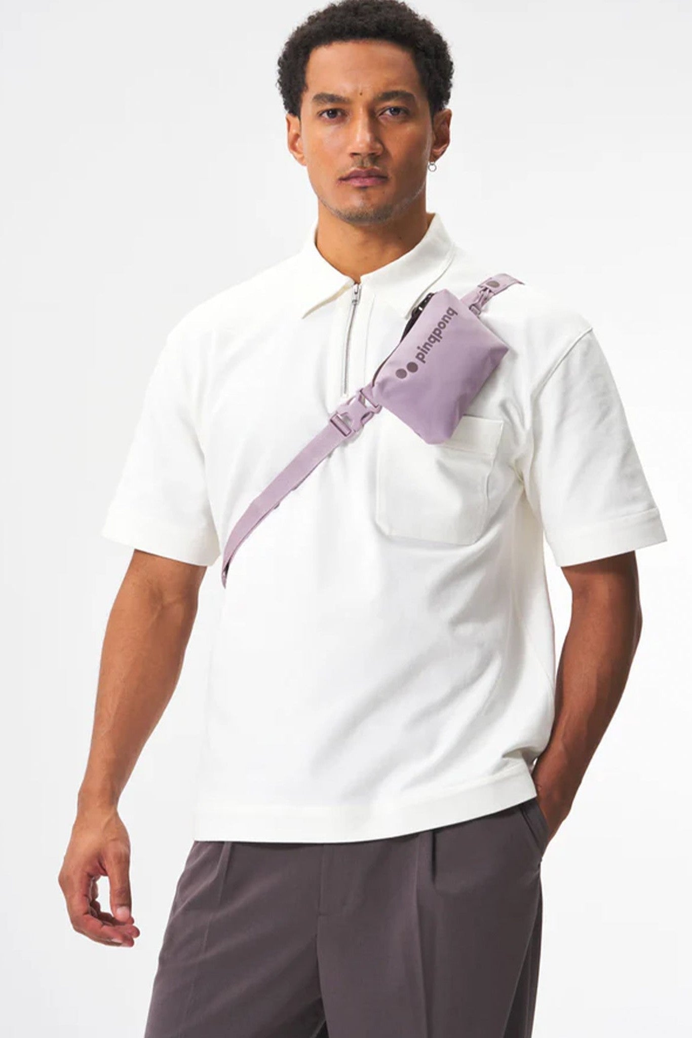 PINQPONQ - Aksel Hipbag - Construct Lilac - BACKYARD