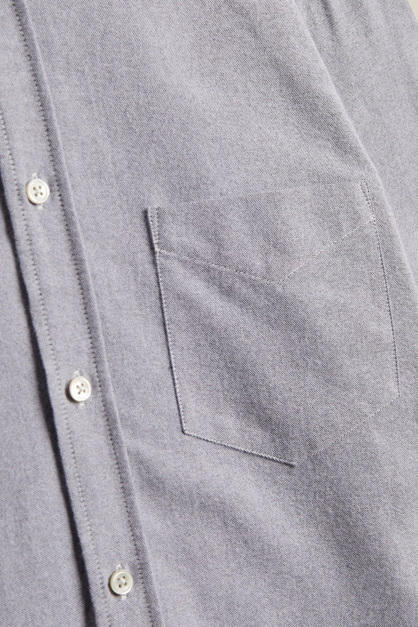 PORTUGUESE FLANNEL-Brushed Oxford-Black-BACKYARD
