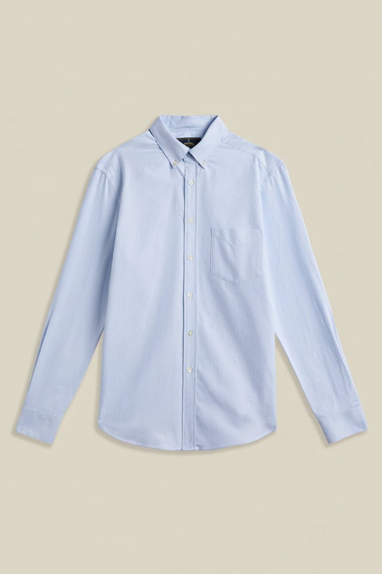 PORTUGUESE FLANNEL-Brushed Oxford-Blue-BACKYARD