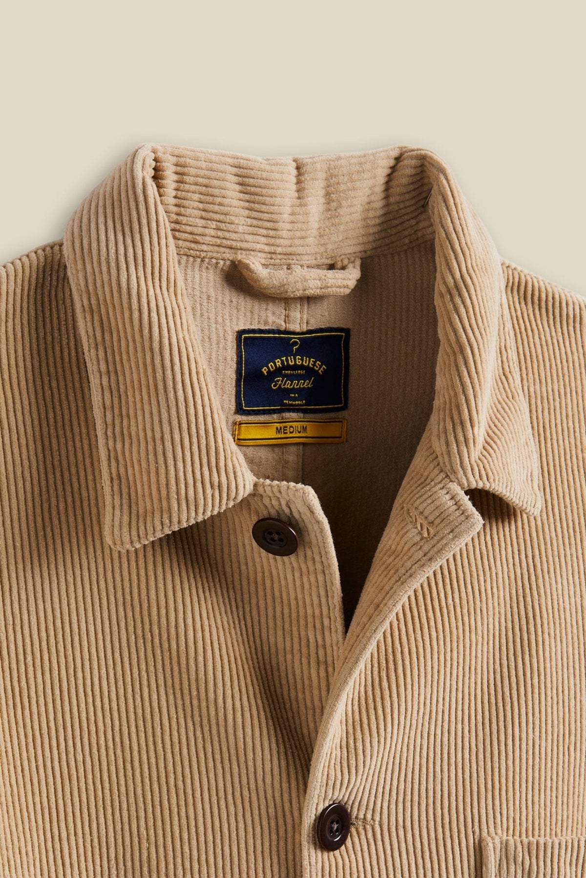 PORTUGUESE FLANNEL-Labura Corduroy-Beige-BACKYARD