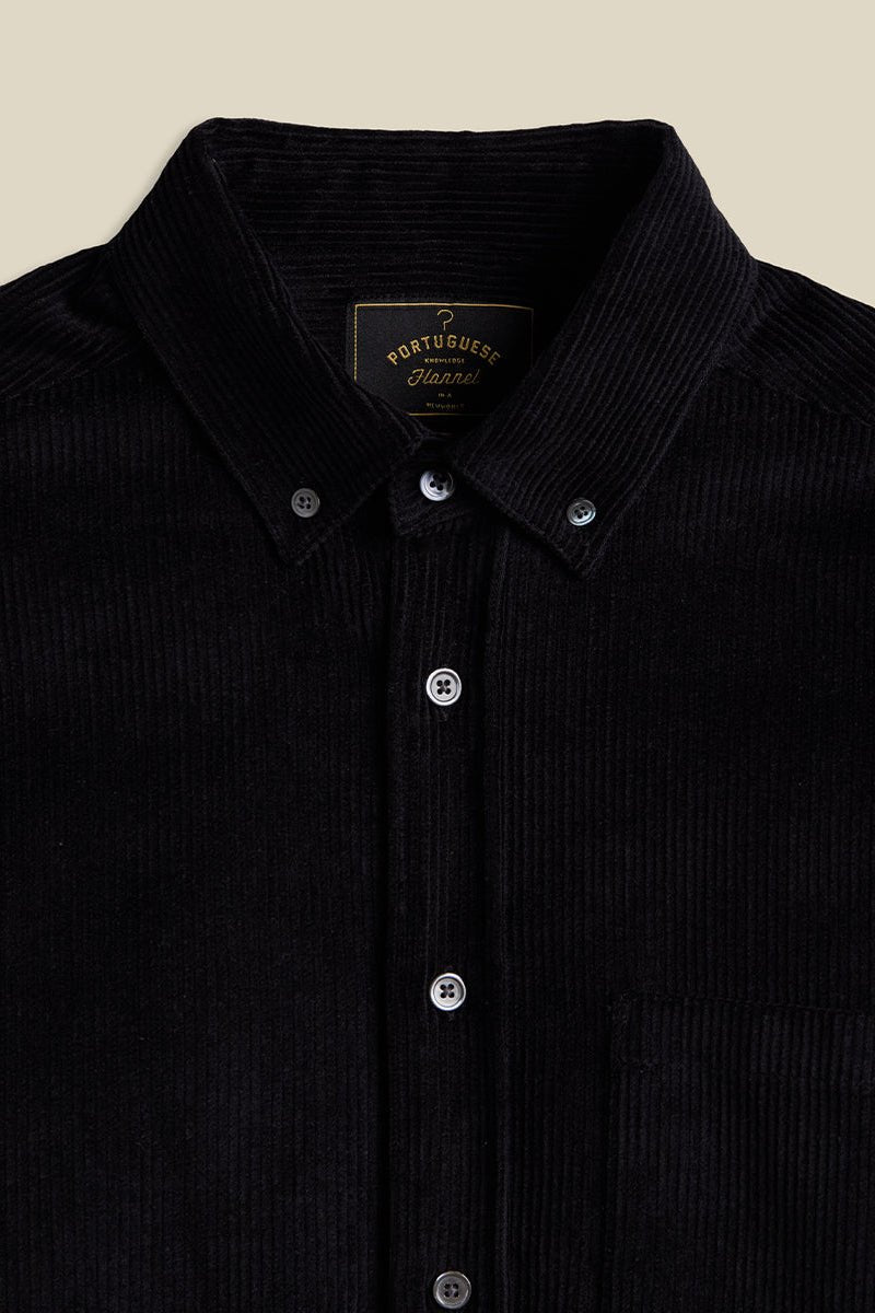 PORTUGUESE FLANNEL-Lobo-Black-BACKYARD