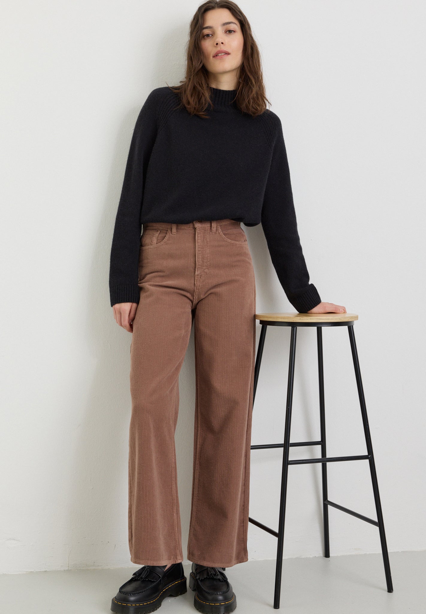 RECOLUTION - Erica Corduroy - Cognac Brown - BACKYARD