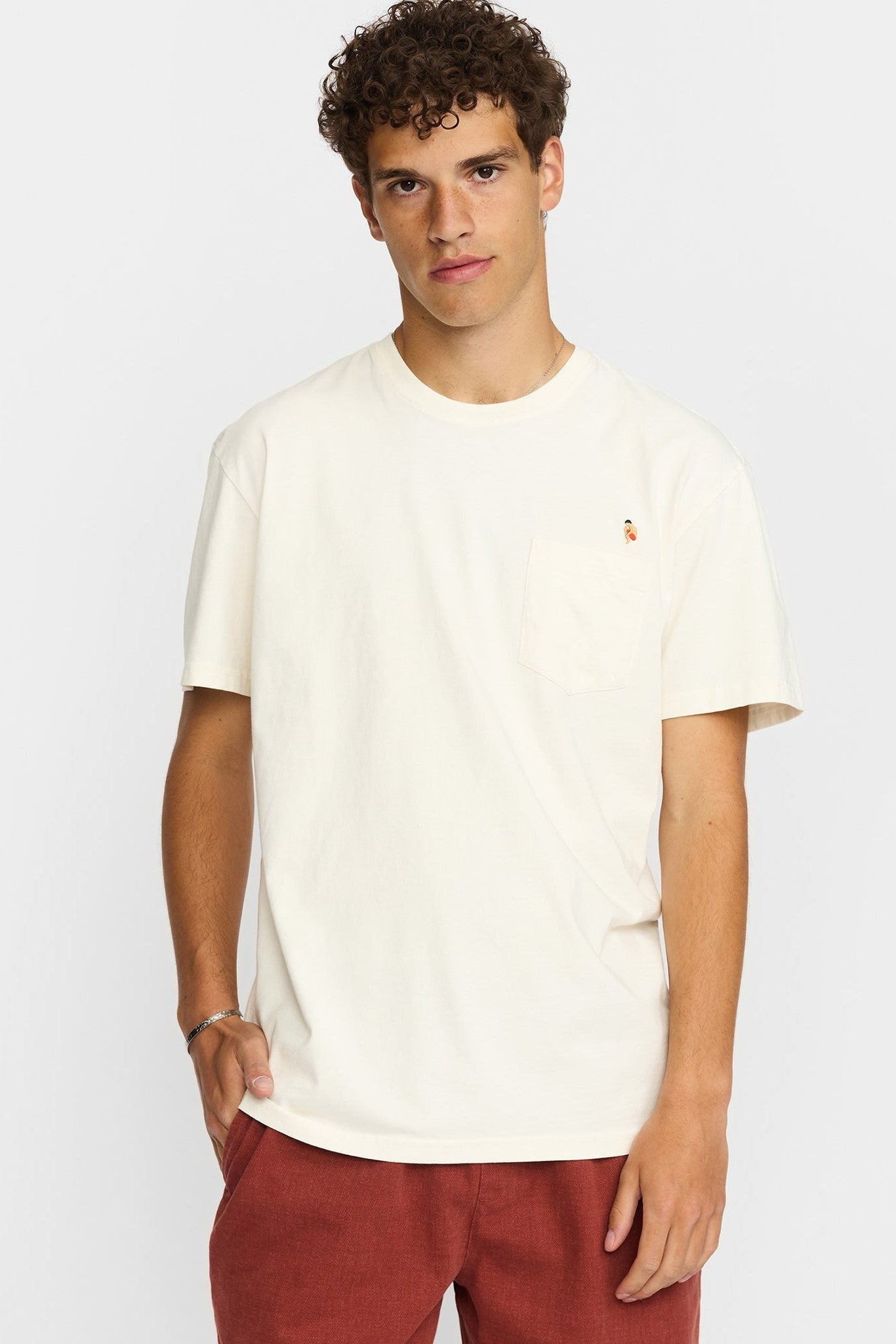 REVOLUTION - 1450 BOM Application T-Shirt - Offwhite - BACKYARD