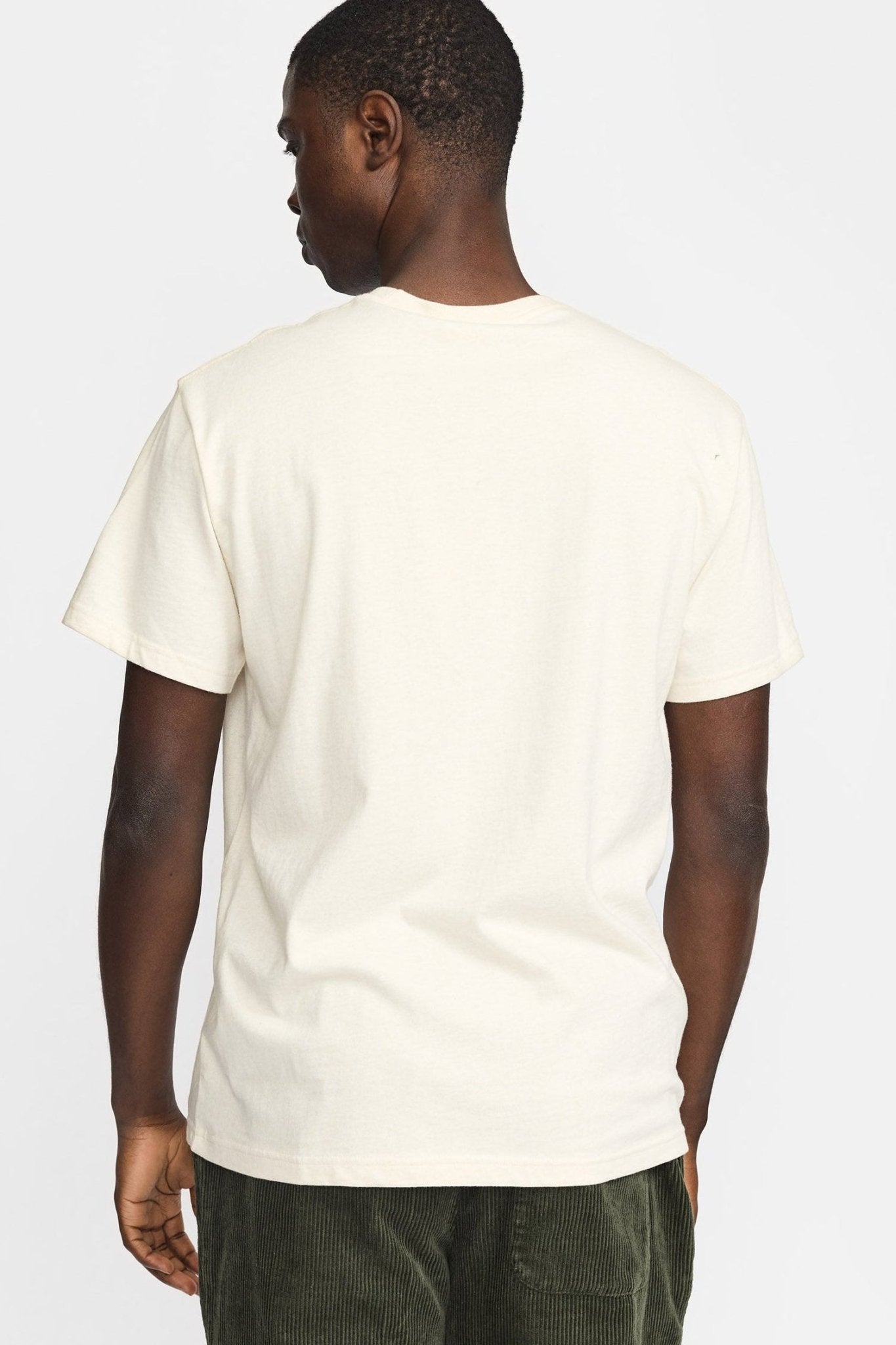 REVOLUTION-1461 JUI Application T-Shirt-Offwhite Melange-BACKYARD