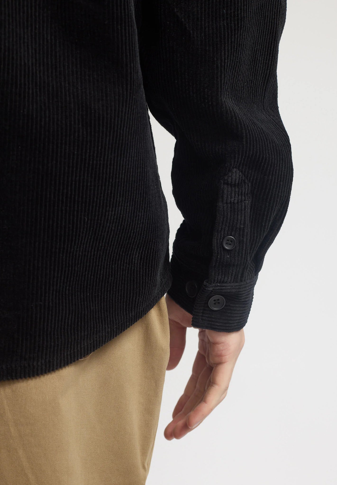 REVOLUTION - 3776 Utility Overshirt - Black - BACKYARD