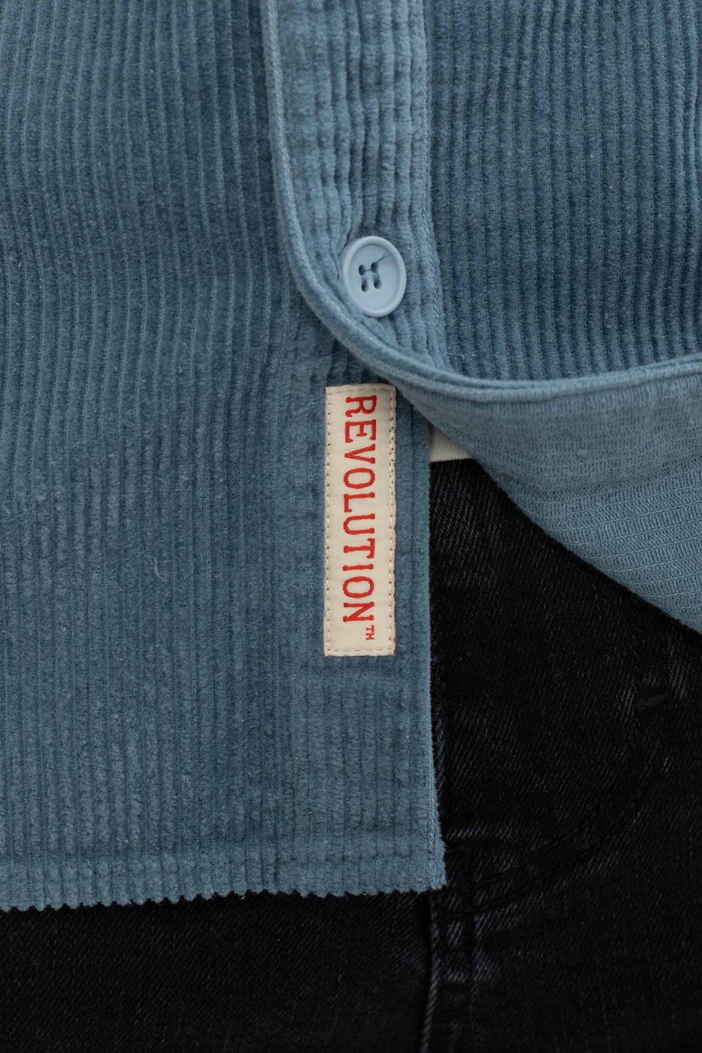 REVOLUTION - 3776 Utility Overshirt - Dustblue - BACKYARD