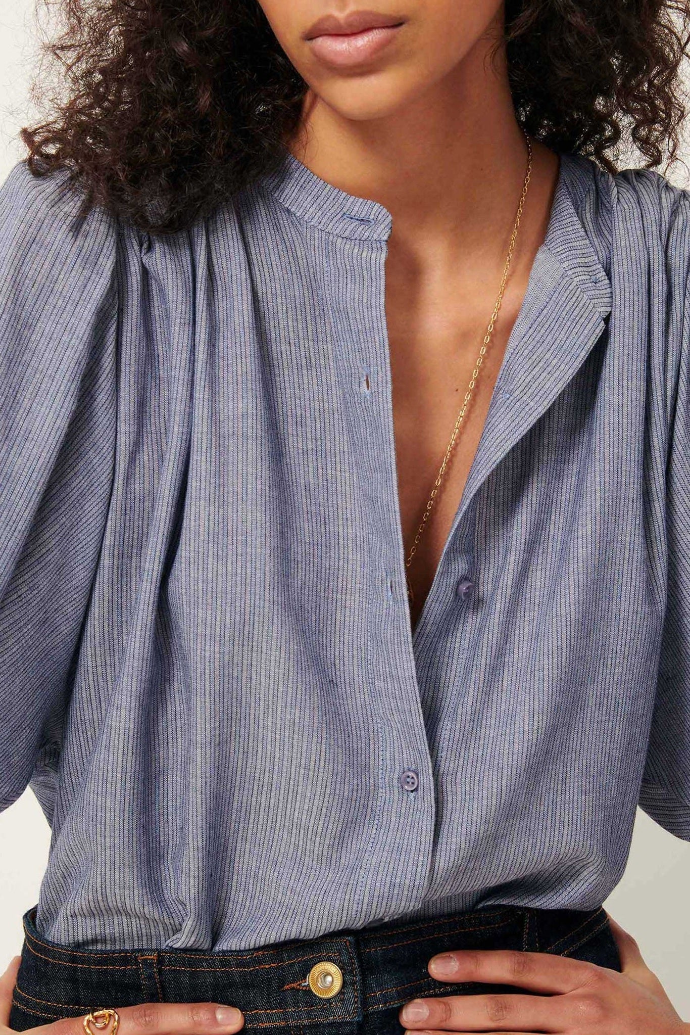 SESSUN - A View - Chambray Blue - BACKYARD