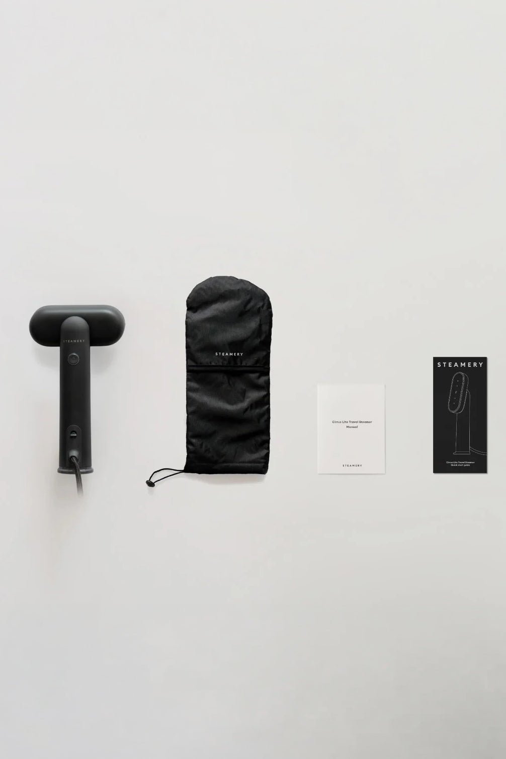 STEAMERY - Cirrus Lite Travel Steamer - Charcoal - BACKYARD