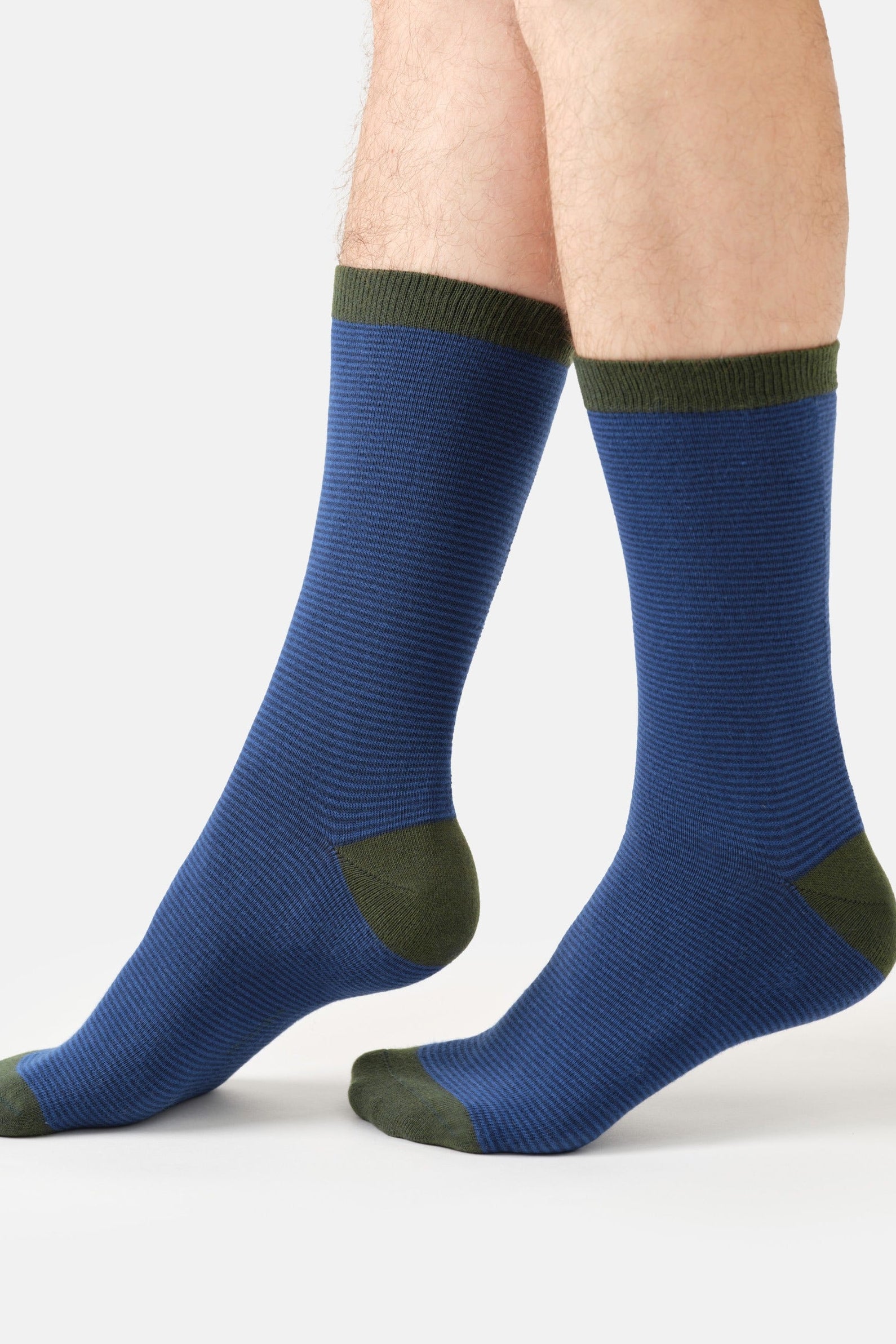 Men’s Stripe Crew Socks