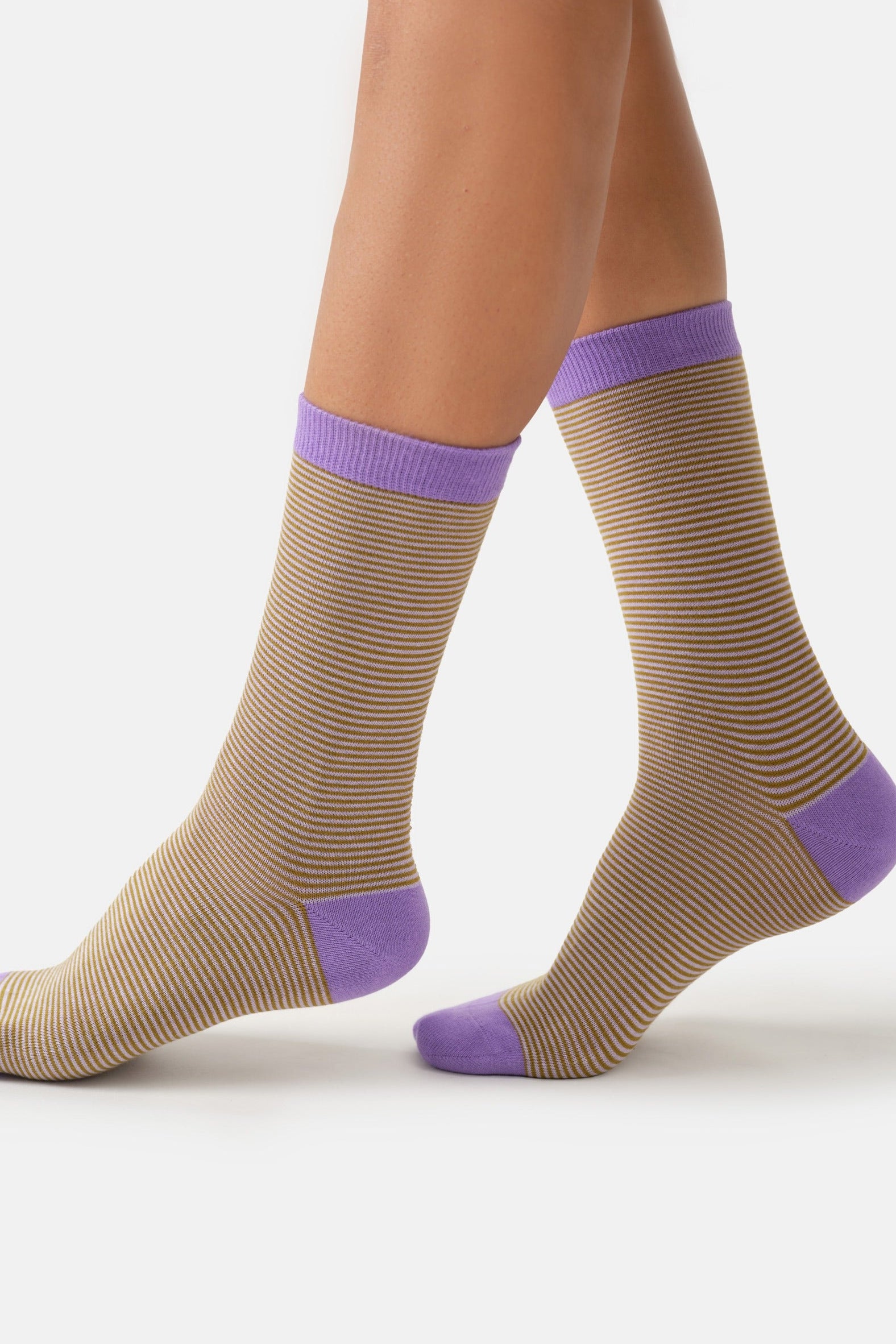 Women’s Stripe Crew Socks