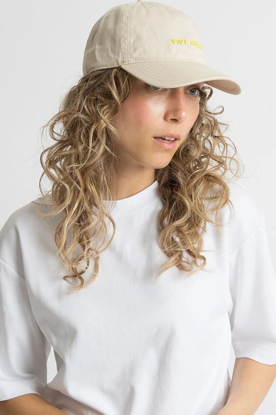 VIVI MARI-Cap Solid-Sand Yellow-BACKYARD