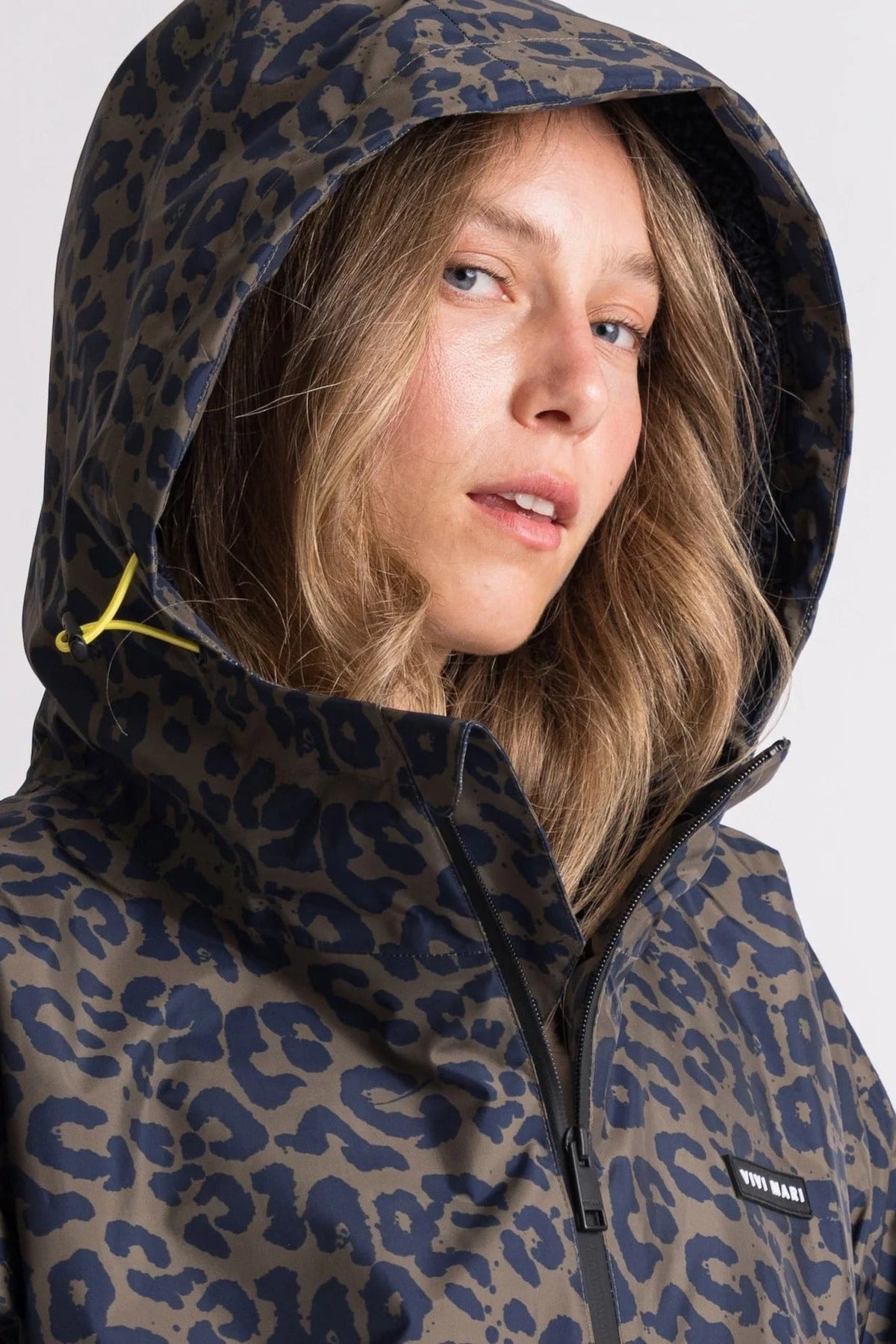 VIVI MARI-Rain Parka-Navy Olive Navy-BACKYARD