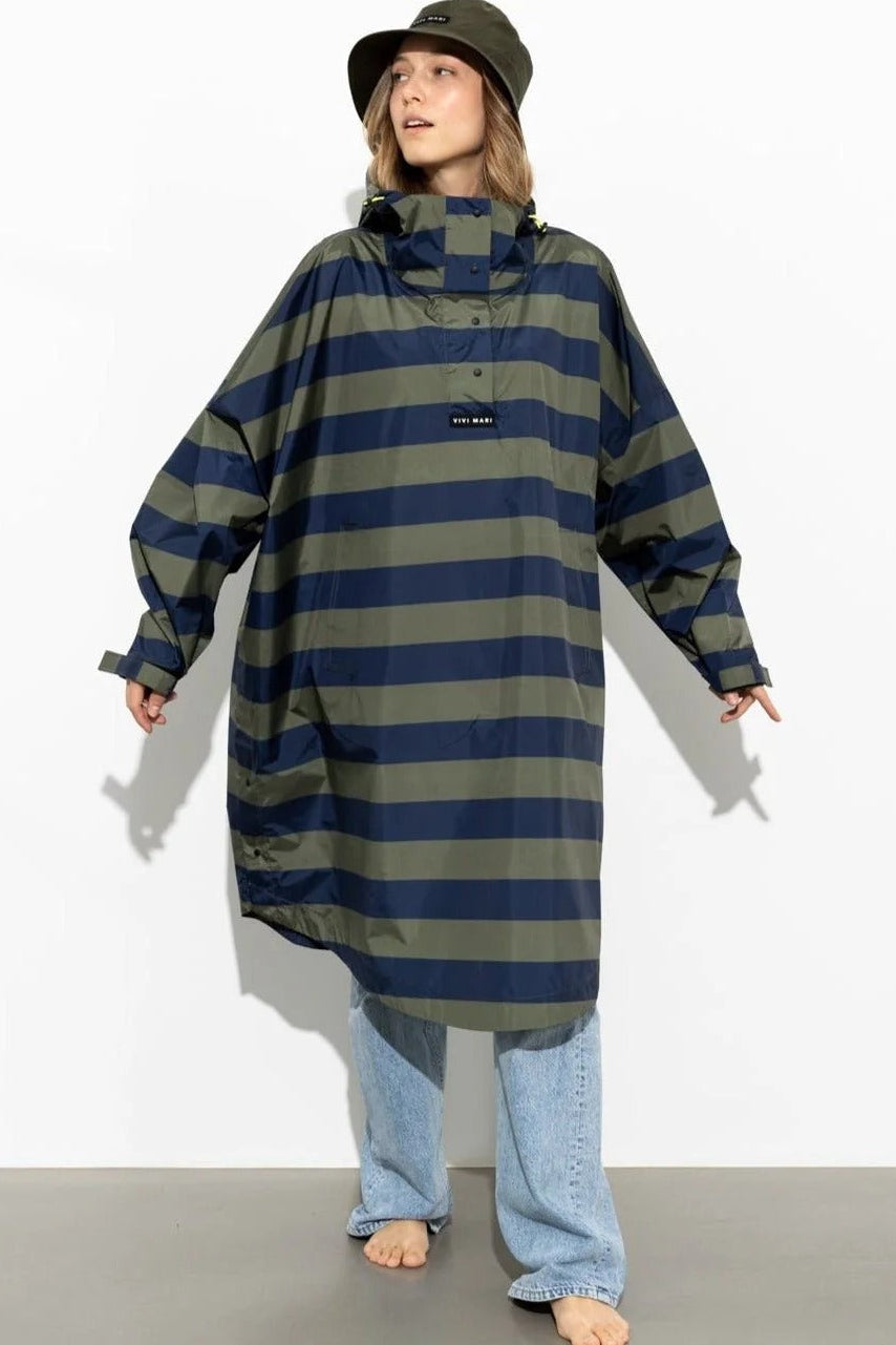 Raincoat Bold Stripes