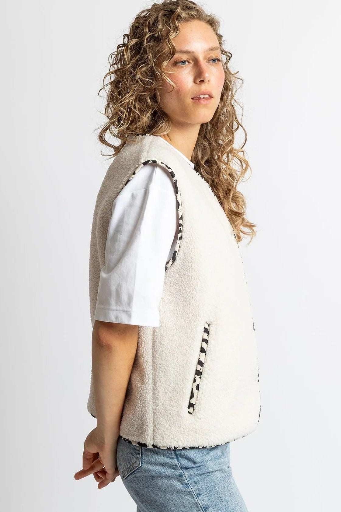 Teddy Fleece Vest