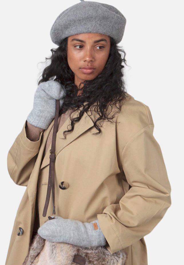 BARTS - Witzia Mitts - Heather Grey - BACKYARD