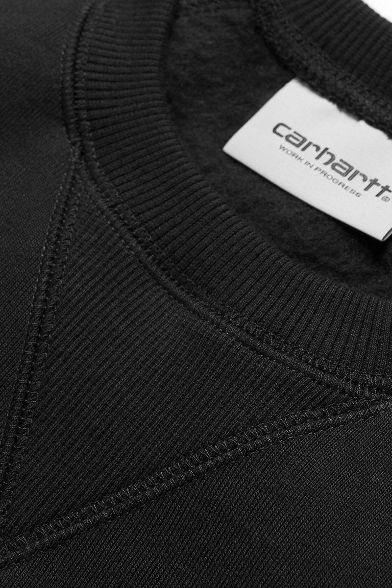 CARHARTT WIP - Chase Sweat - Black Gold - BACKYARD