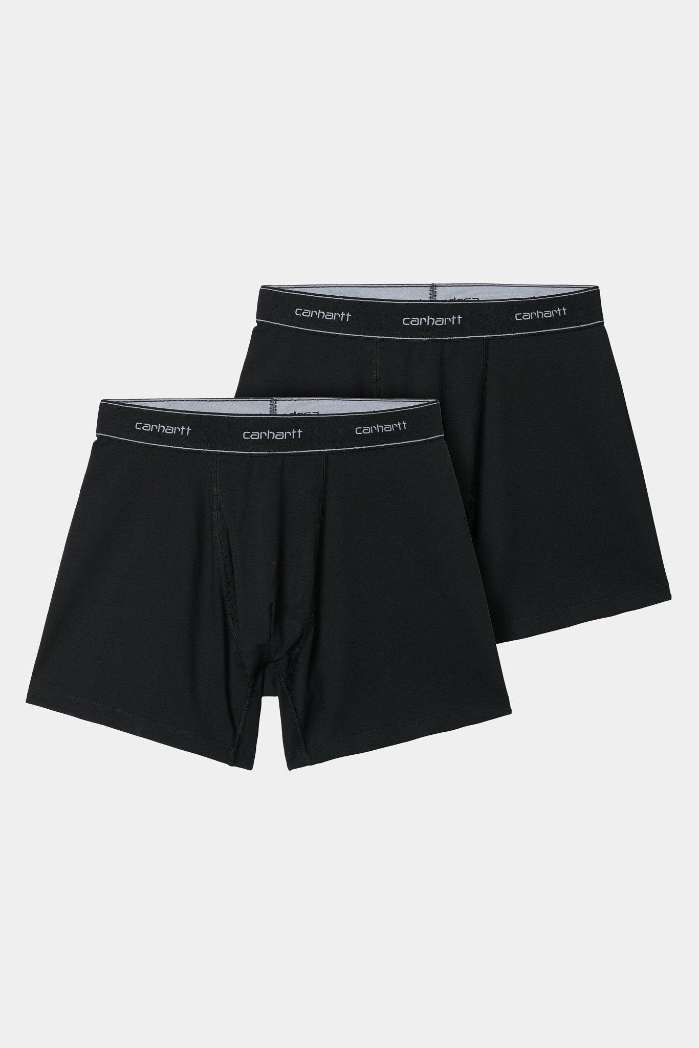 CARHARTT WIP - Cotton Trunks 2 - Pack - Black + Black - BACKYARD