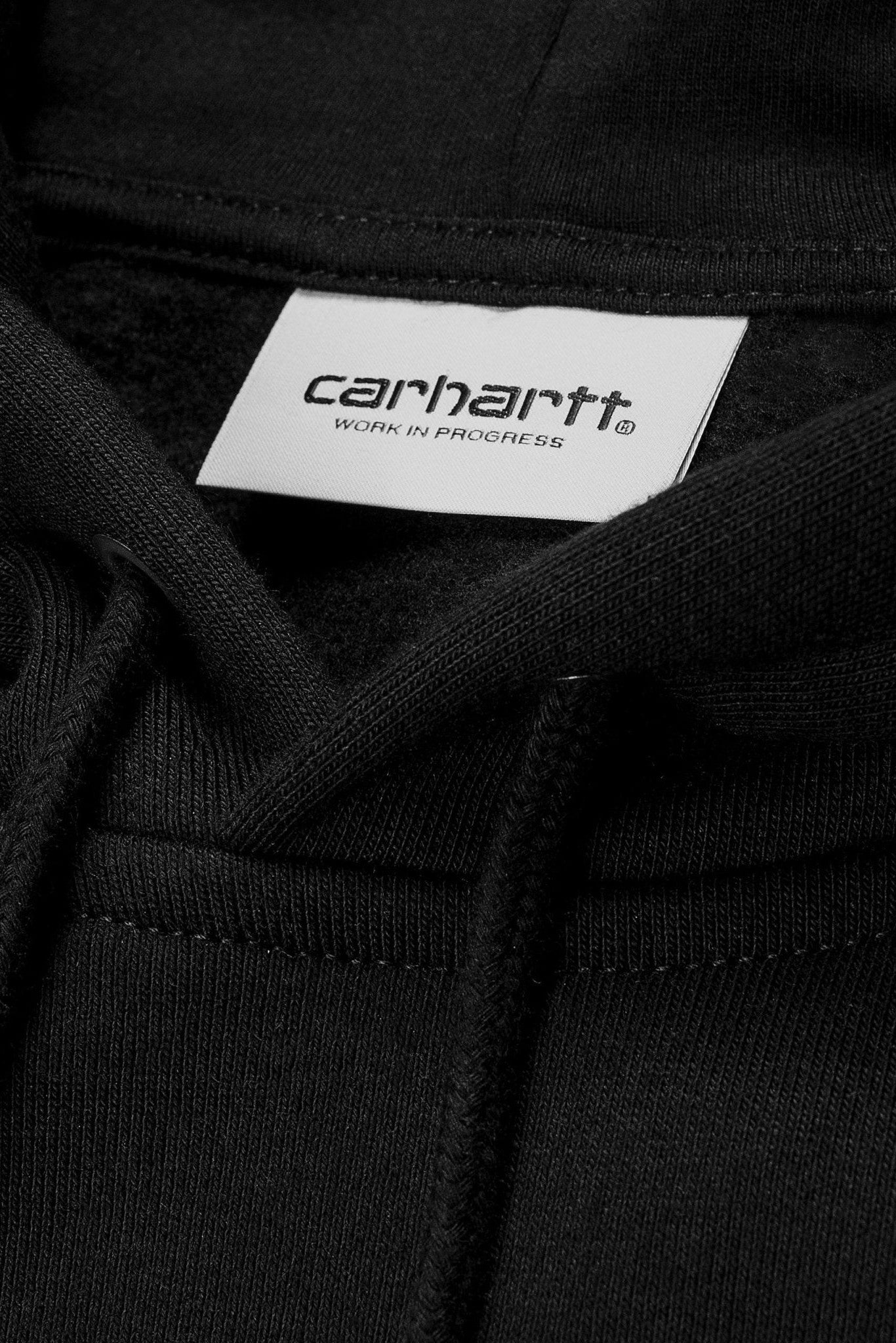 CARHARTT WIP - Hooded Chase Sweat - Black Gold - BACKYARD
