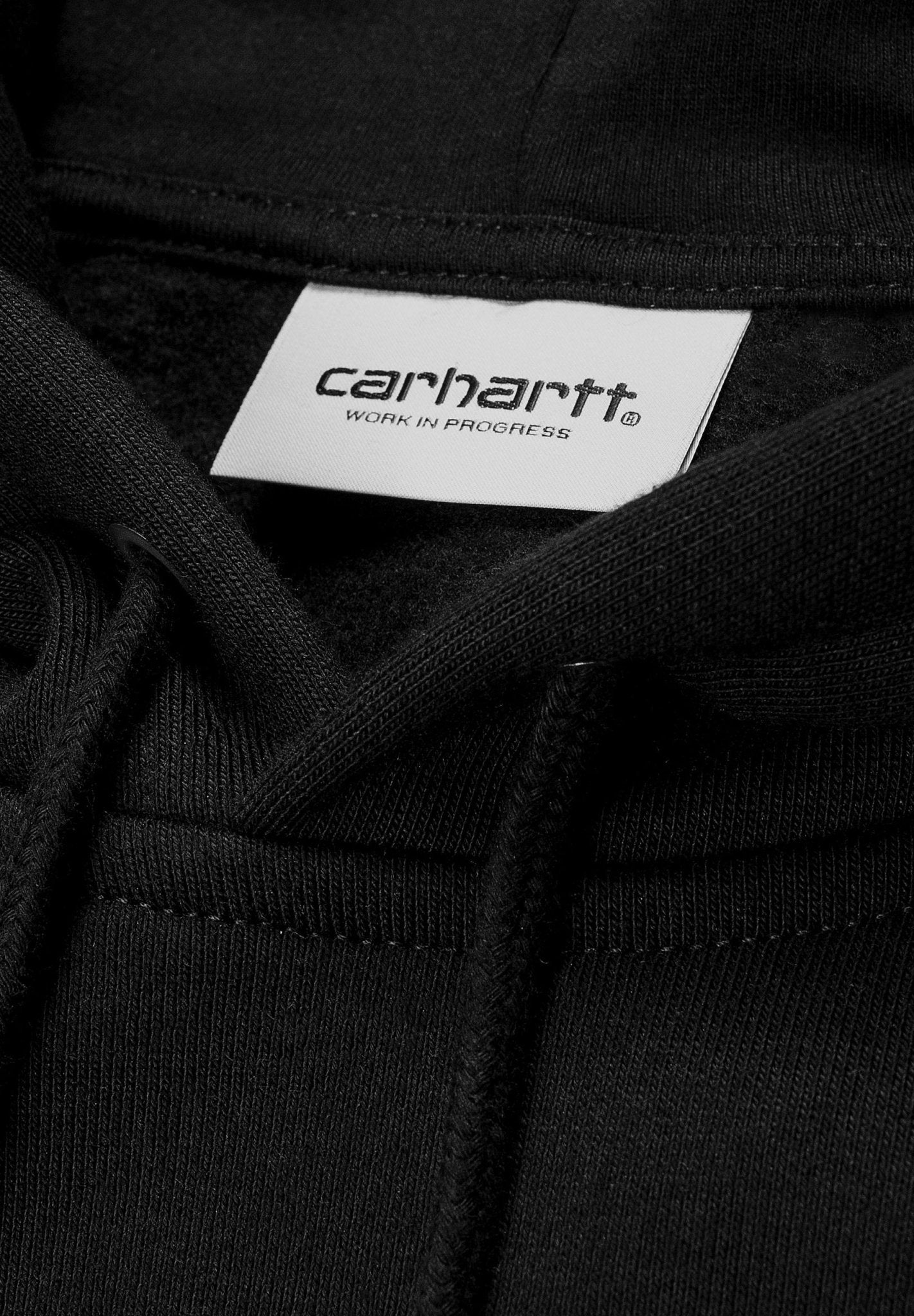 CARHARTT WIP - Hooded Chase Sweat - Black Gold - BACKYARD