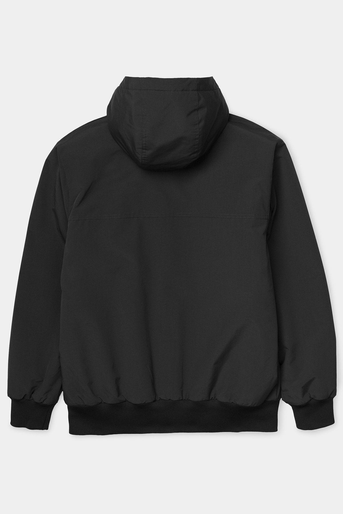 CARHARTT WIP - Hooded Sail Jacket Lined - Black White - BACKYARD