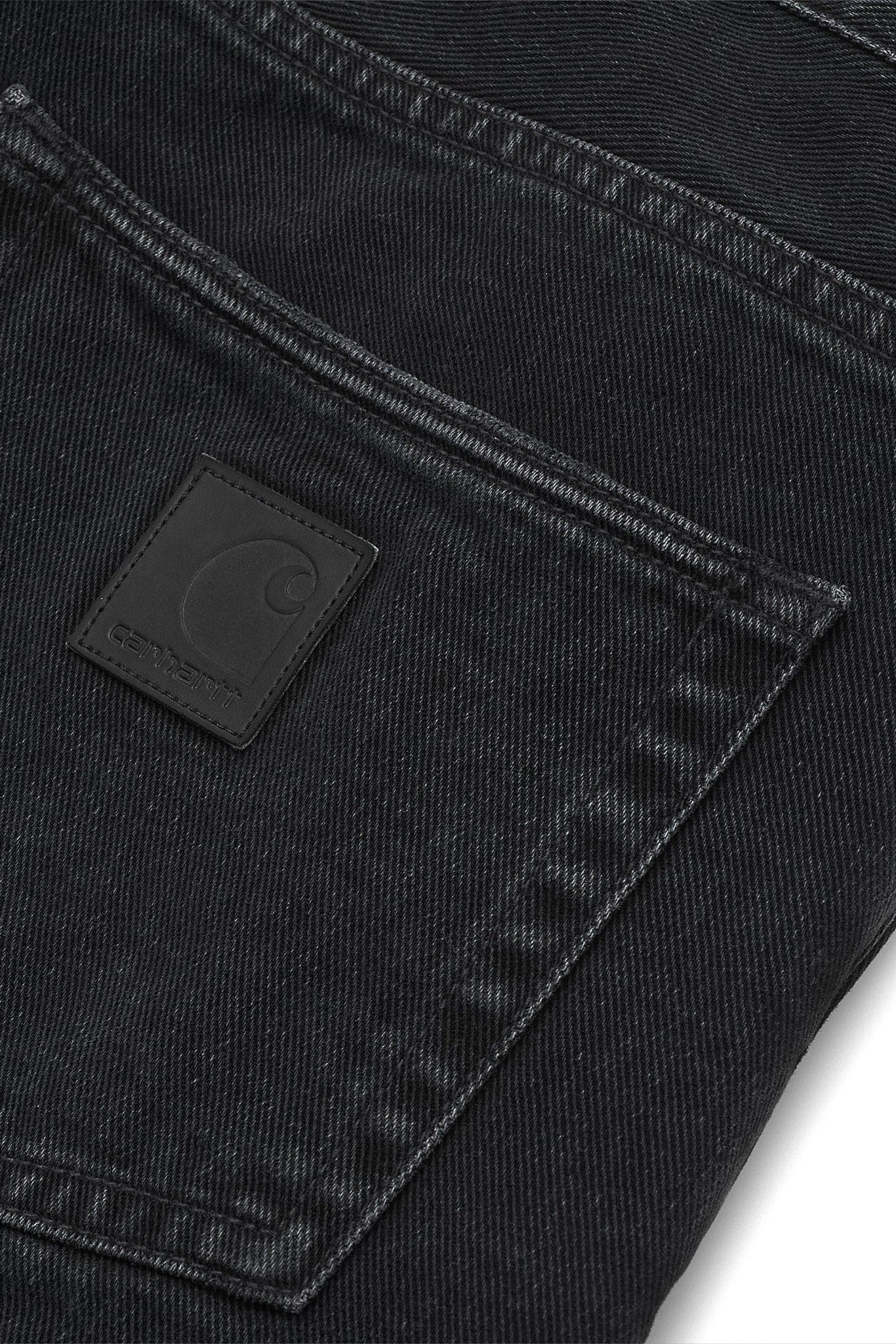 CARHARTT WIP - Klondike Pant - Black Stone Washed - BACKYARD