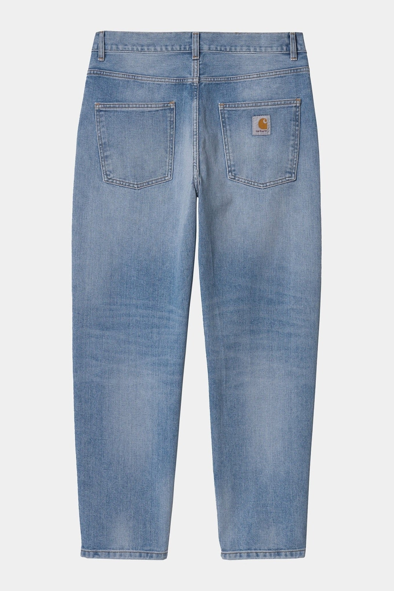CARHARTT WIP - Newel Pant - Blue Light Used Wash - BACKYARD