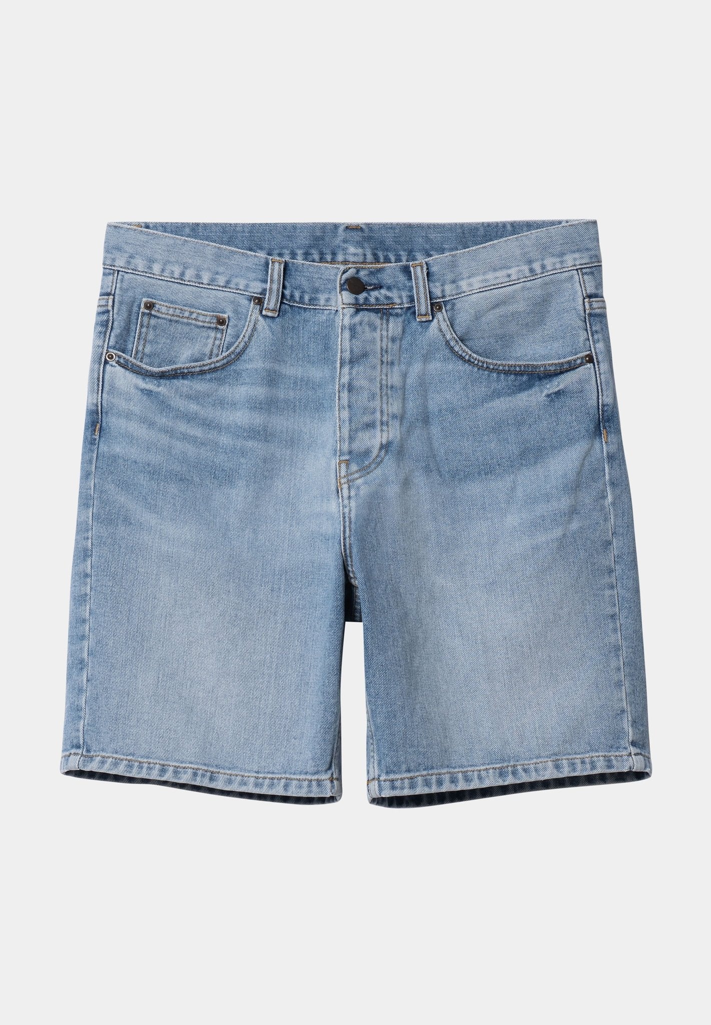 CARHARTT WIP - Newel Short - Blue Light Used Wash - BACKYARD