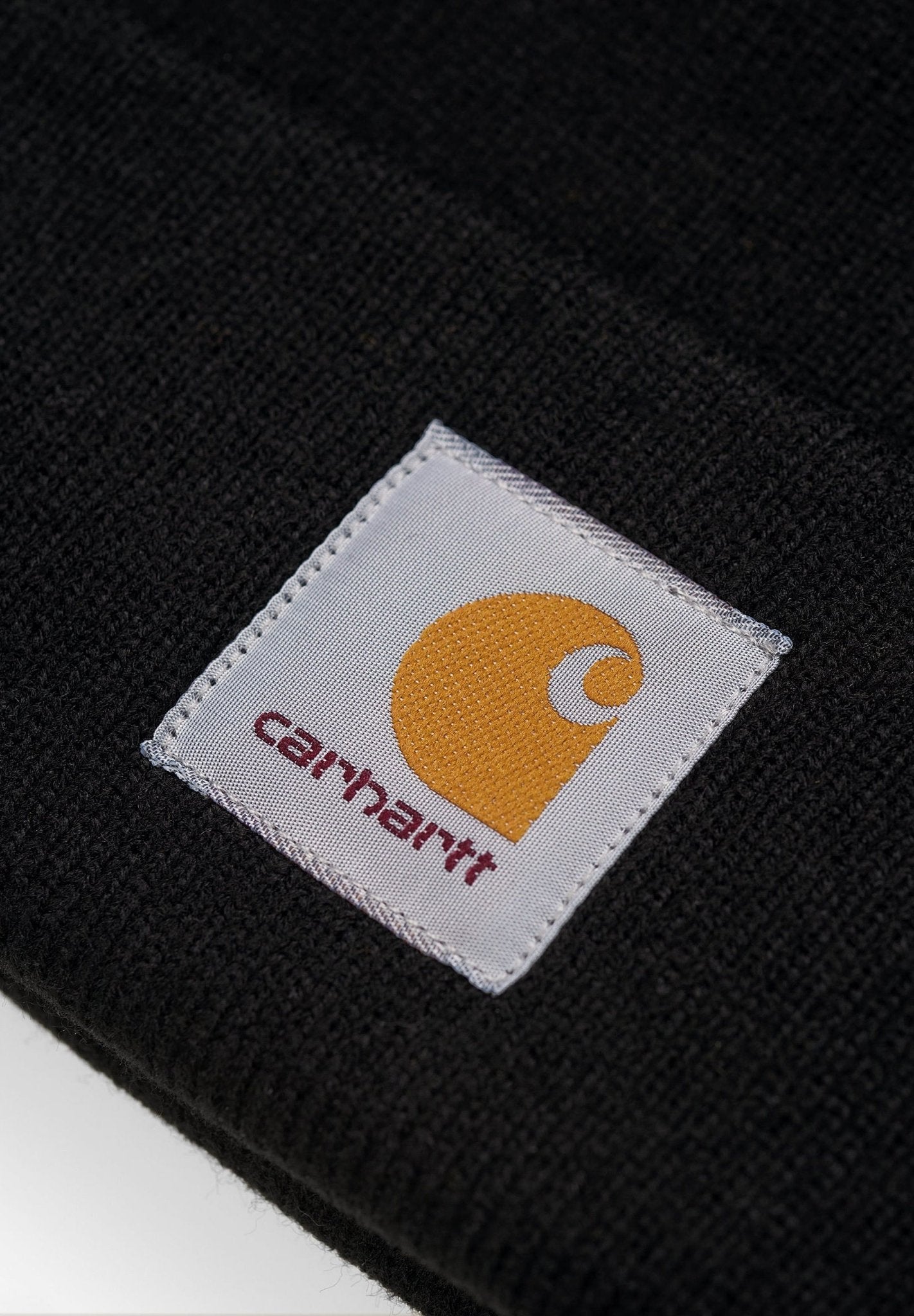 CARHARTT WIP - Short Watch Hat - Black - BACKYARD