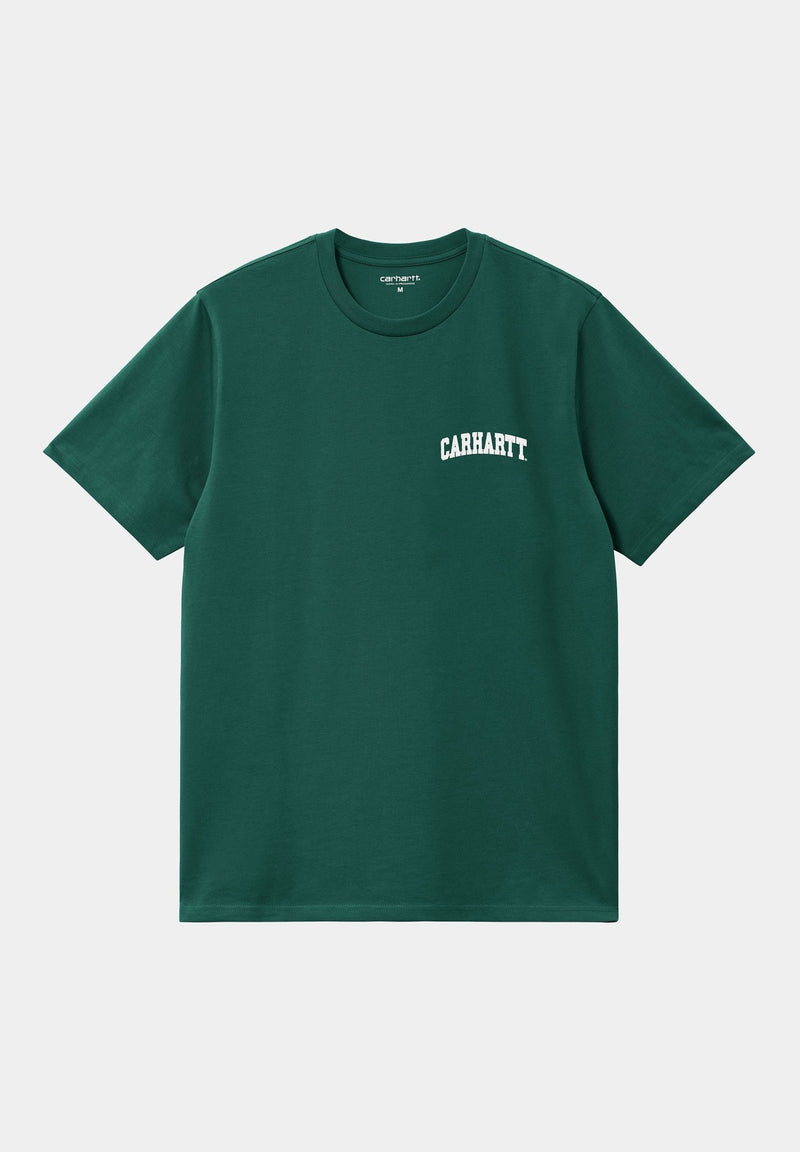CARHARTT WIP-S/S University Script T-Shirt - BACKYARD