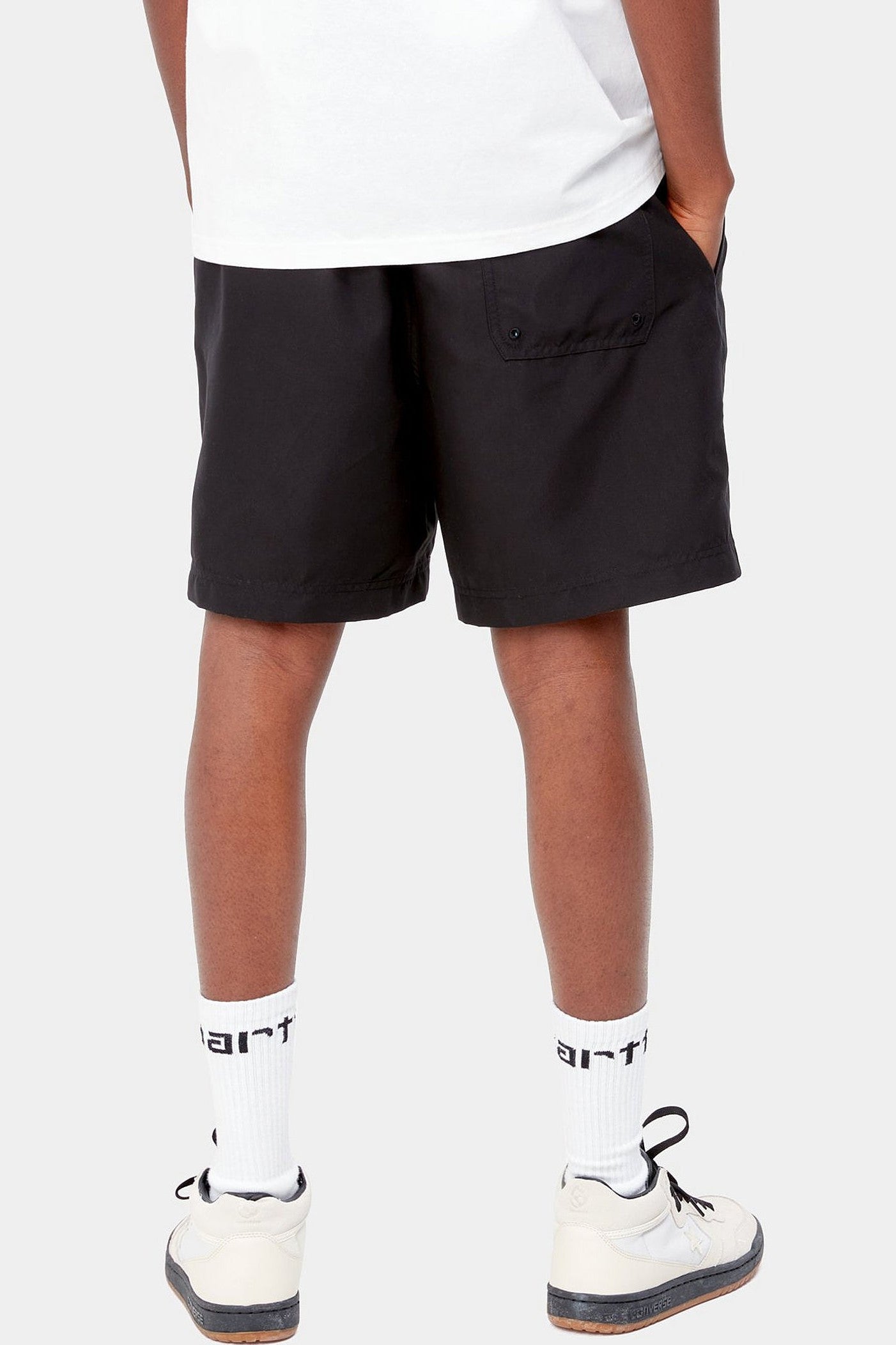 CARHARTT WIP - Chase Swim Trunks - Black Gold - BACKYARD