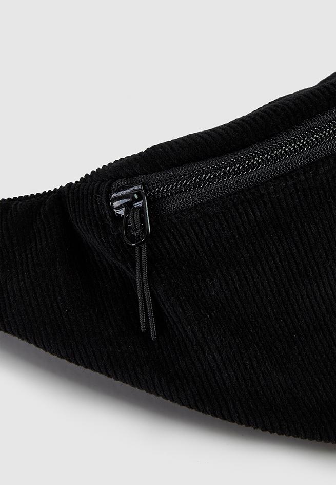 CLEPTOMANICX - Healer Cord Hipbag - Black - BACKYARD