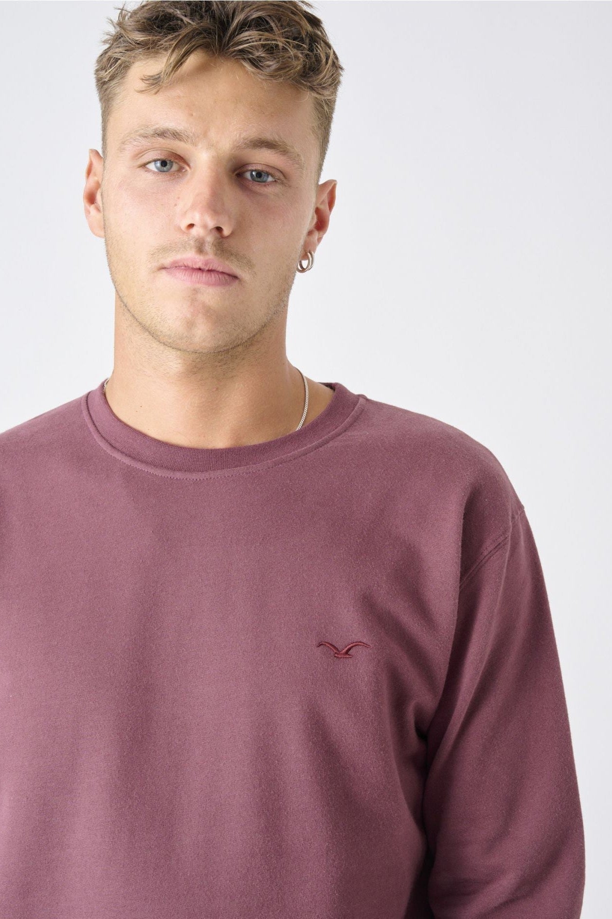 CLEPTOMANICX - Ligull Crewneck - Decadent Chocolate - BACKYARD