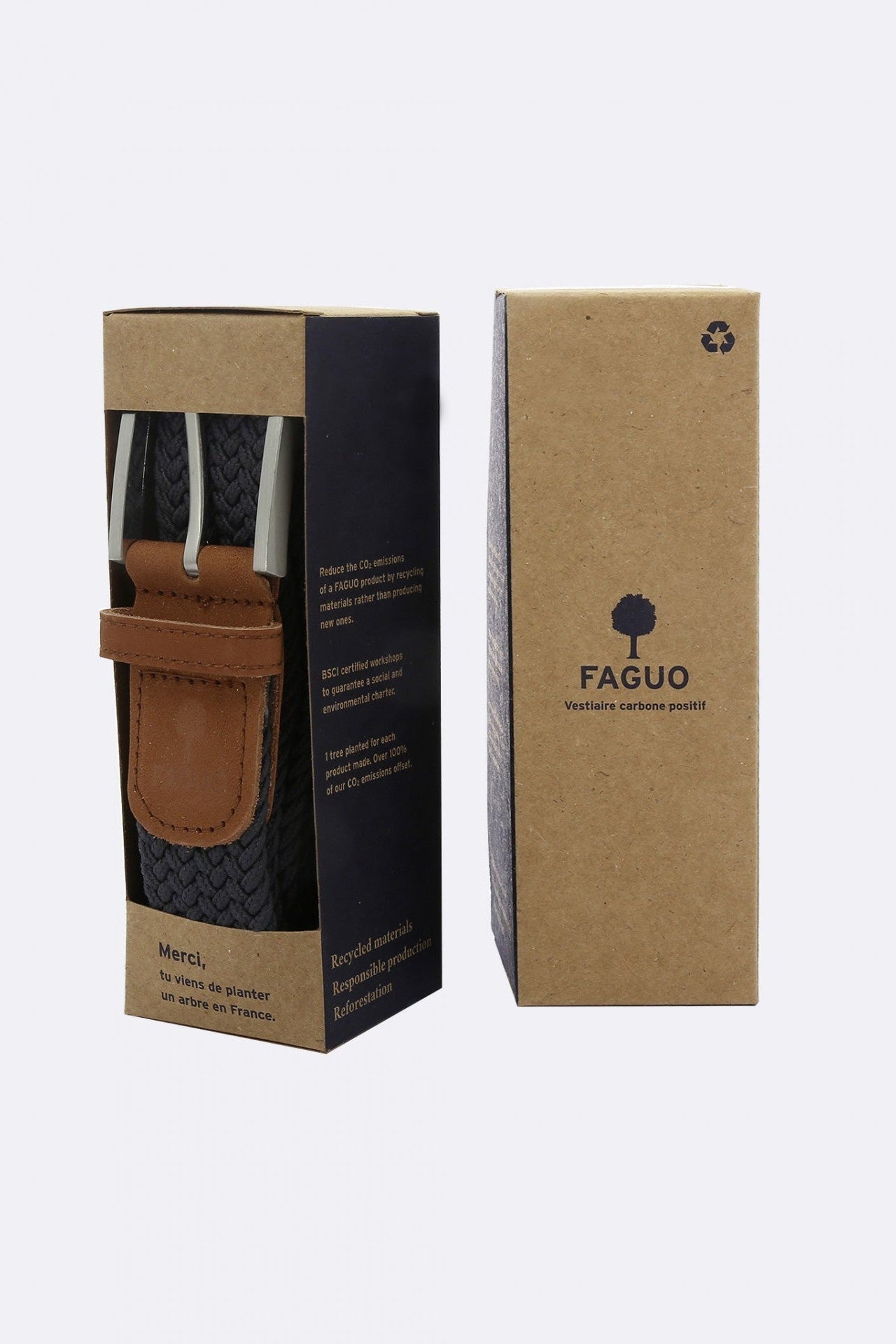 FAGUO - Belt Nylon Solid - Grey 00 - BACKYARD