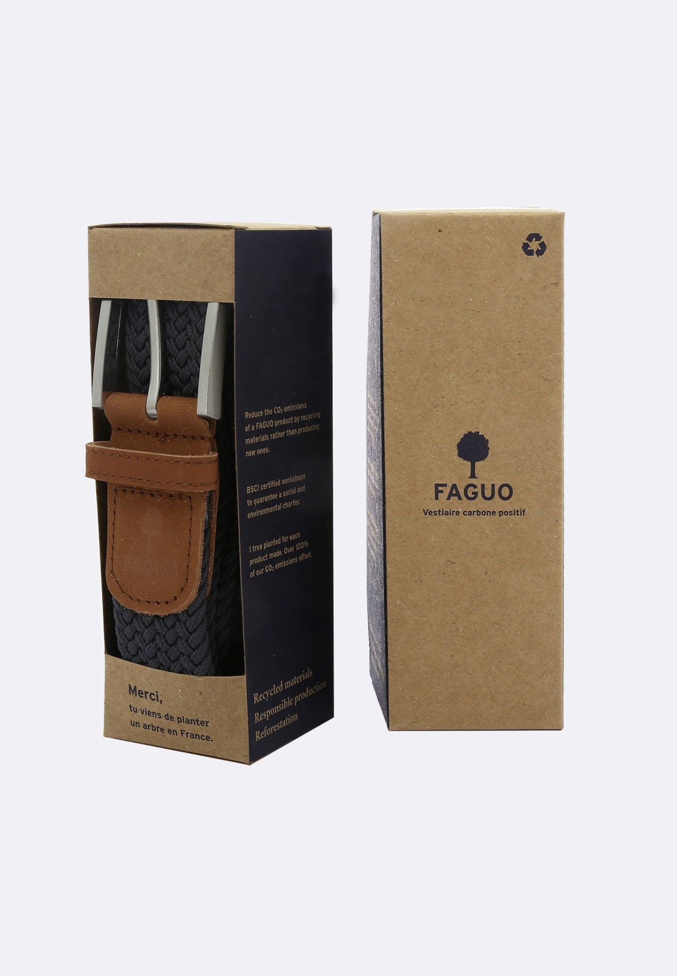 FAGUO - Belt Nylon Solid - Grey 00 - BACKYARD