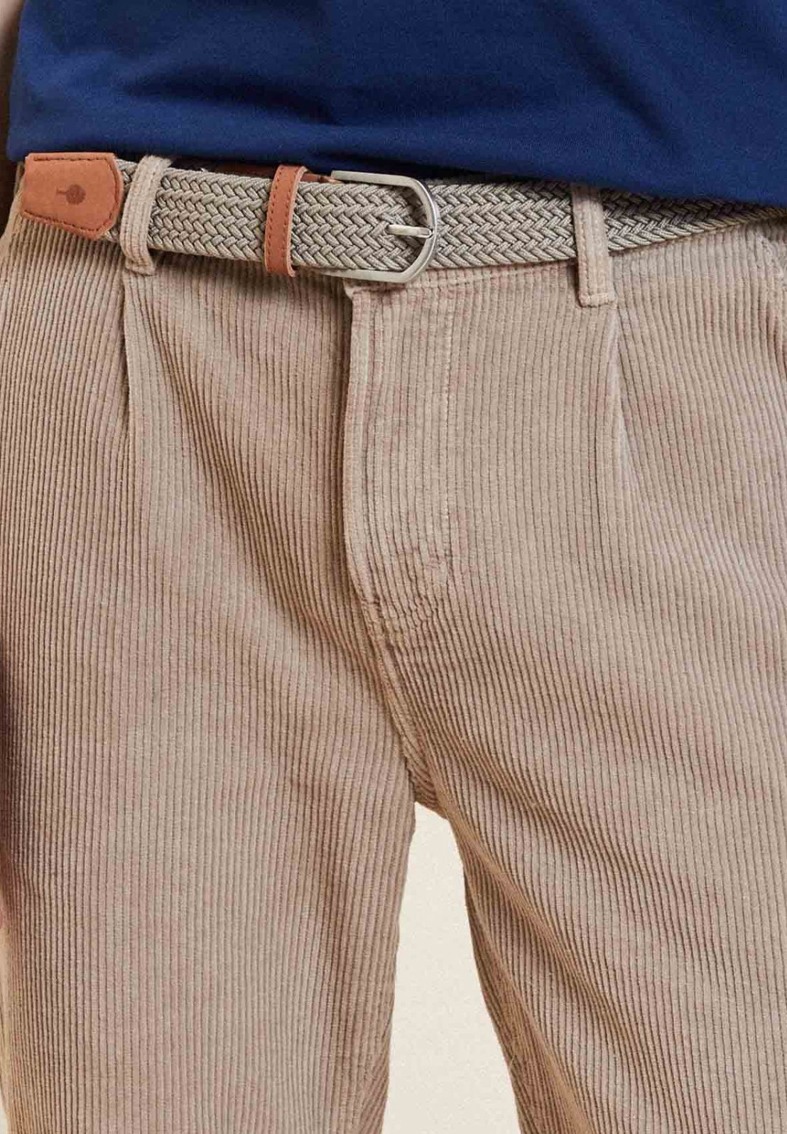 FAGUO - Belt Syn Woven - Beige 01 - BACKYARD
