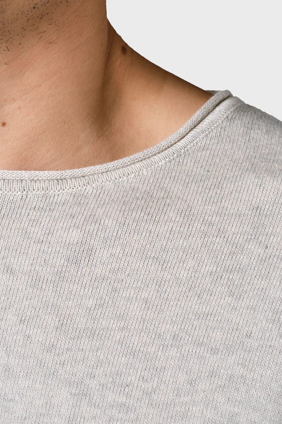 KLITMOLLER COLLECTIVE - Noah Knit - Cream Melange - BACKYARD