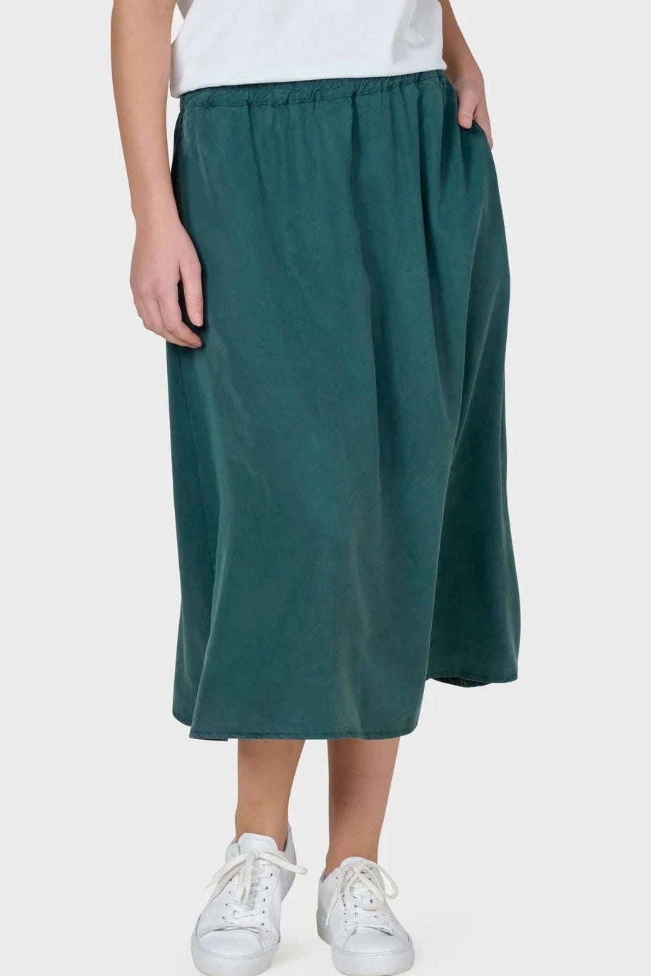 KLITMOLLER COLLECTIVE - Ramona Skirt - Moss Green - BACKYARD