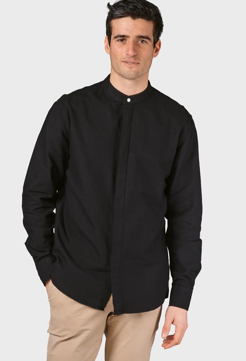 KLITMOLLER COLLECTIVE - Simon Shirt - Black - BACKYARD