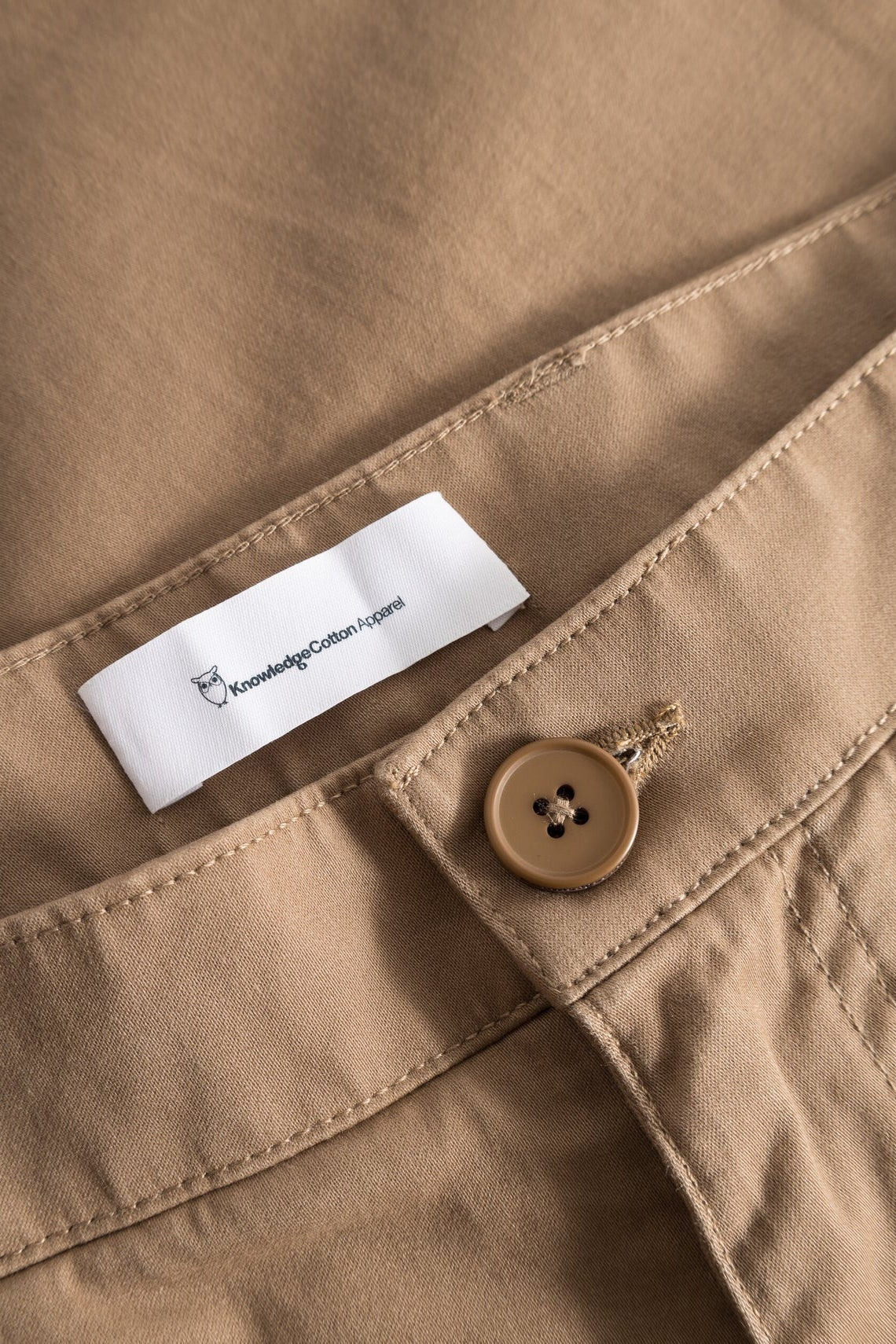 KNOWLEDGE COTTON - Luca Slim Twill Chino Pants - Tuffet - BACKYARD