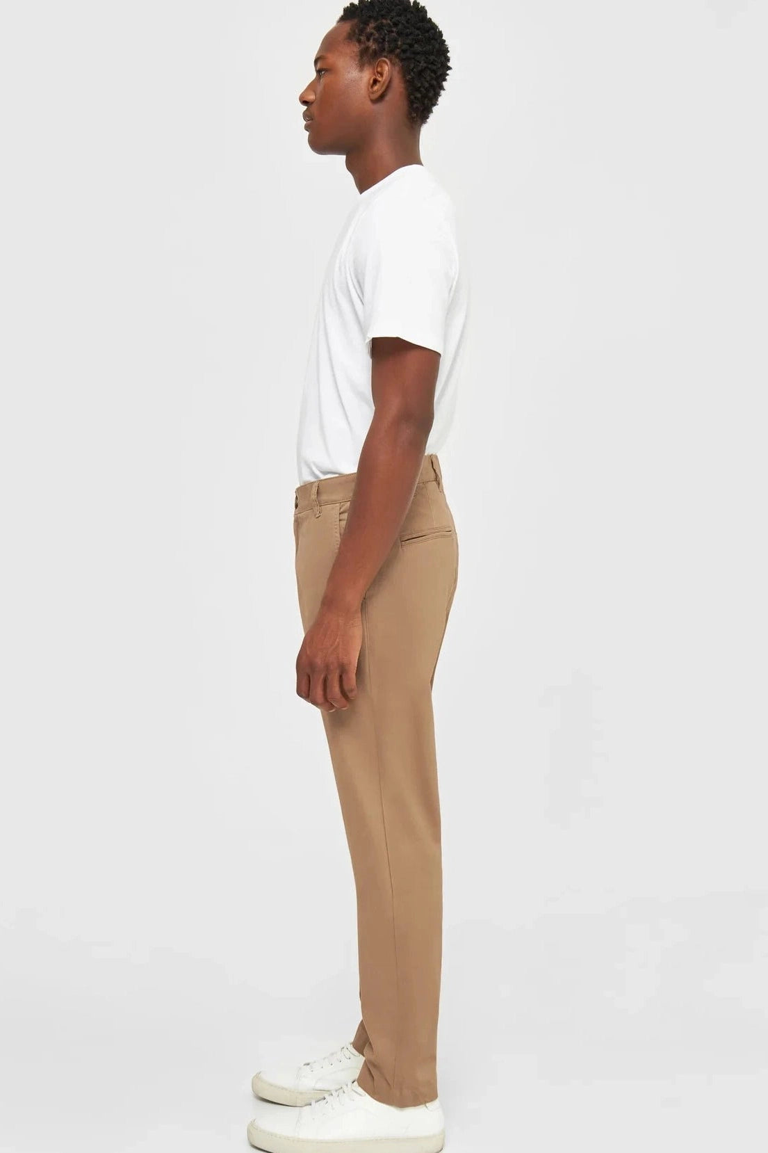 KNOWLEDGE COTTON - Luca Slim Twill Chino Pants - Tuffet - BACKYARD