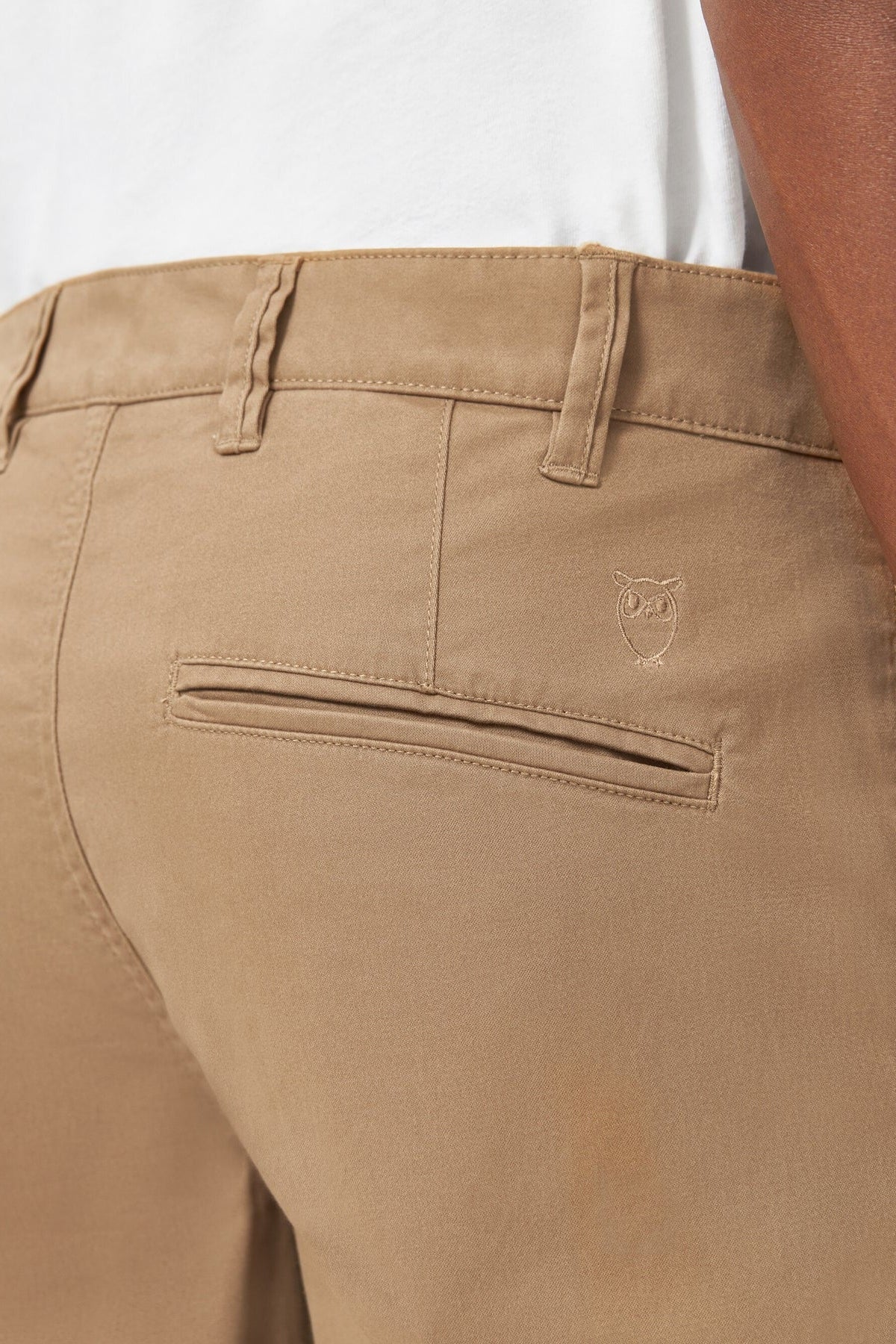 KNOWLEDGE COTTON - Luca Slim Twill Chino Pants - Tuffet - BACKYARD